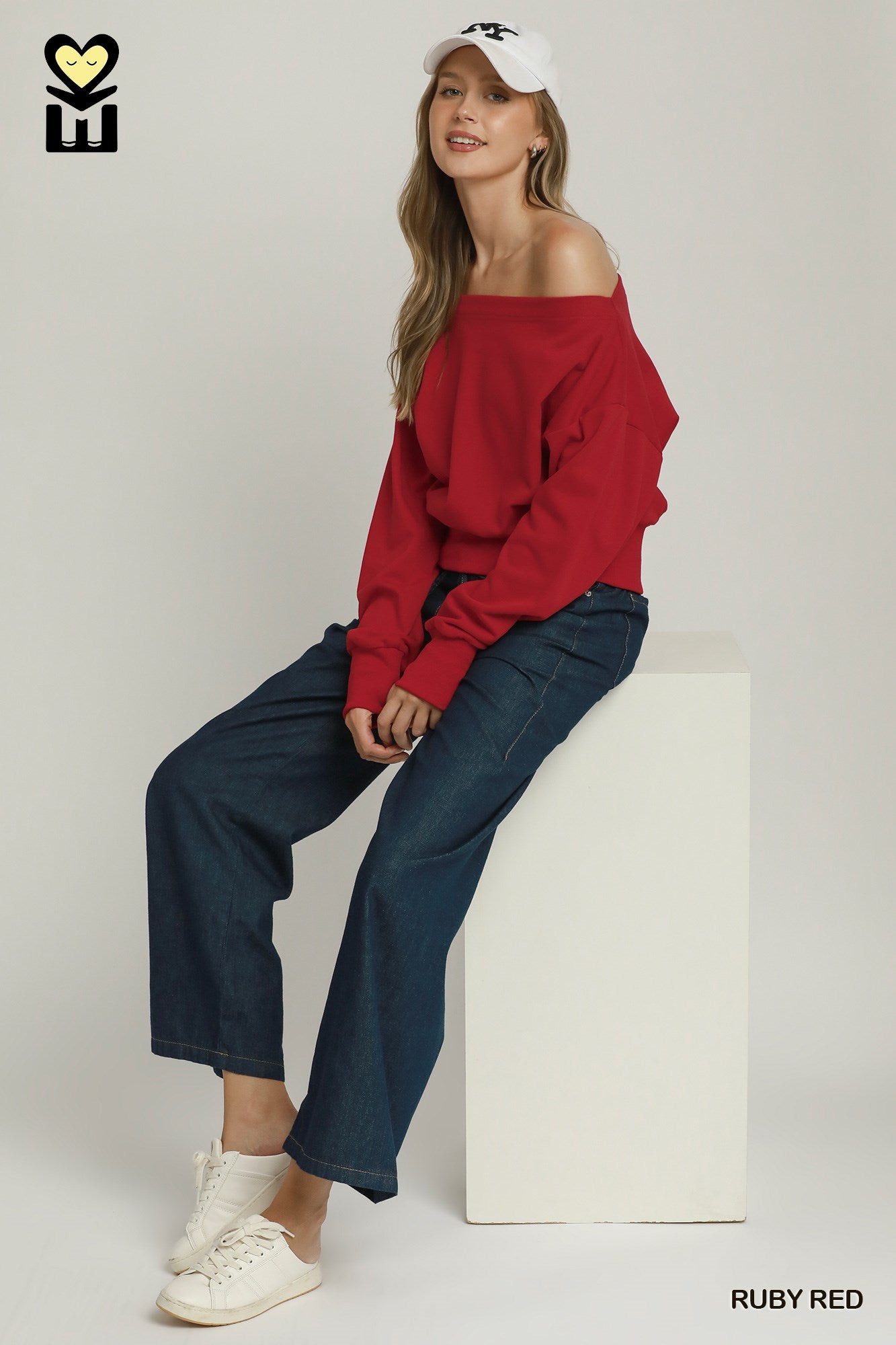MOHMe by Umgee Off Shoulder Pullover Top