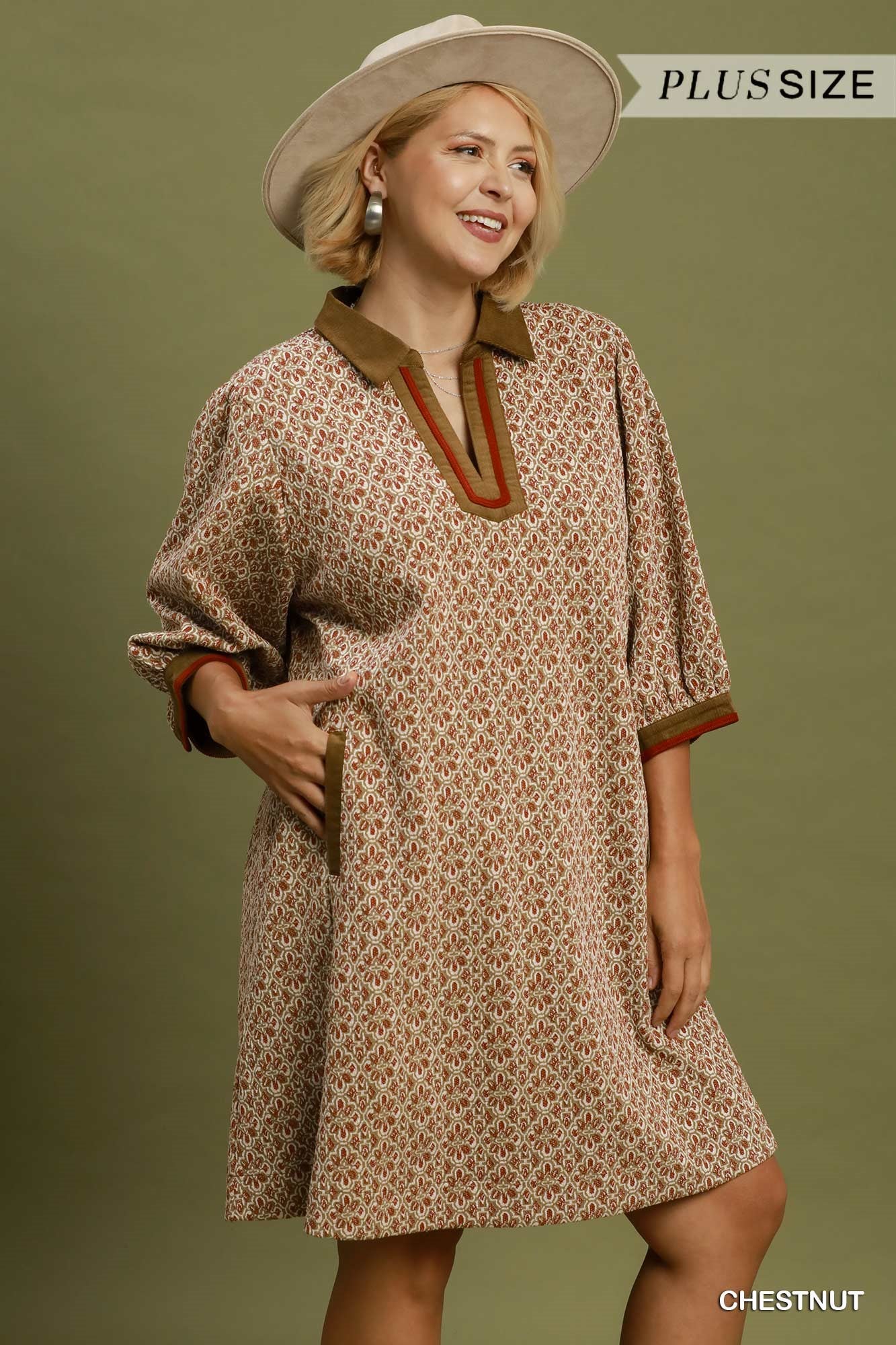 Umgee Jacquard Dress