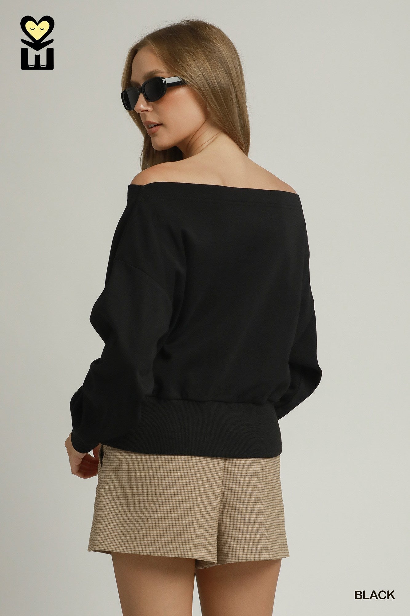MOHMe by Umgee Off Shoulder Pullover Top