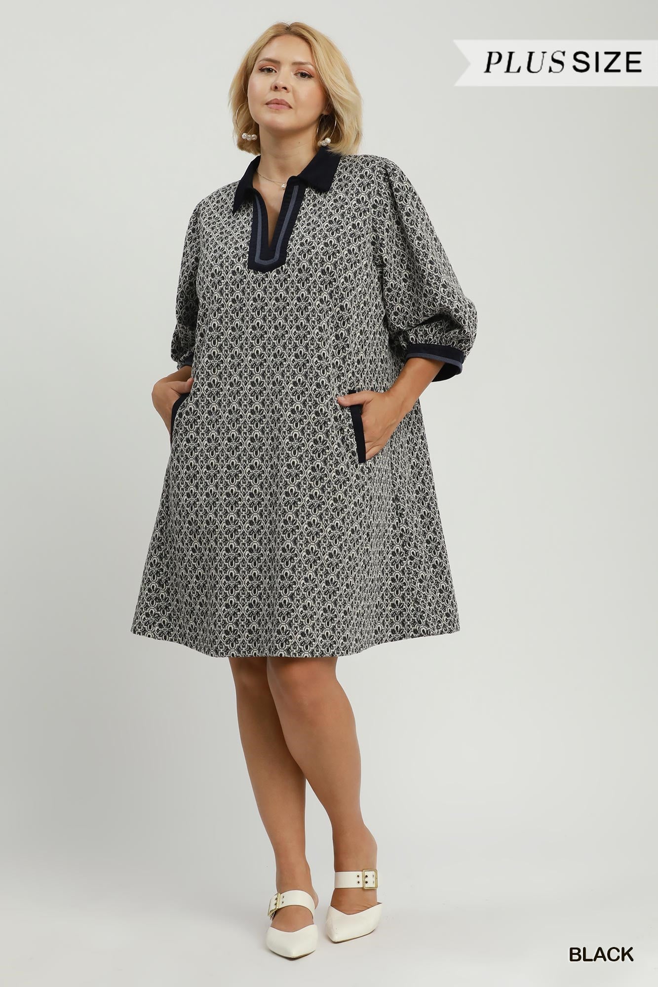 Umgee Jacquard Dress