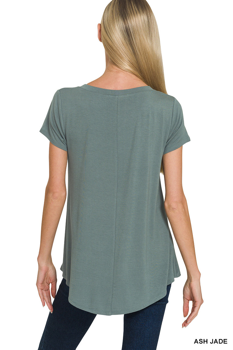 Zenana Every Day V neck T-Shirt