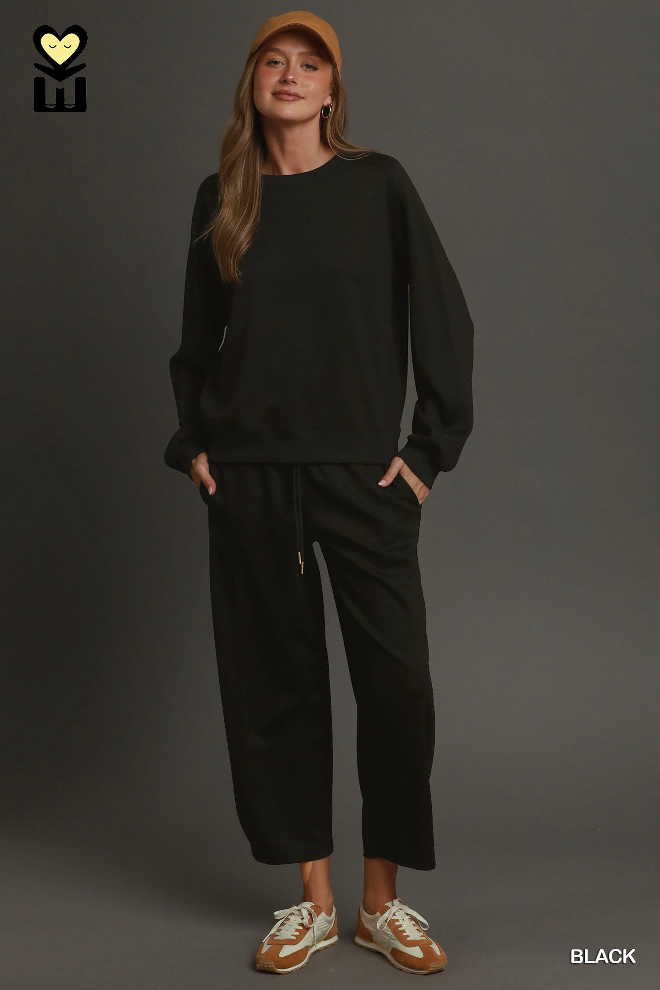 MOHMe by Umgee LUXEKNIT Long Sleeve Crewneck Pullover