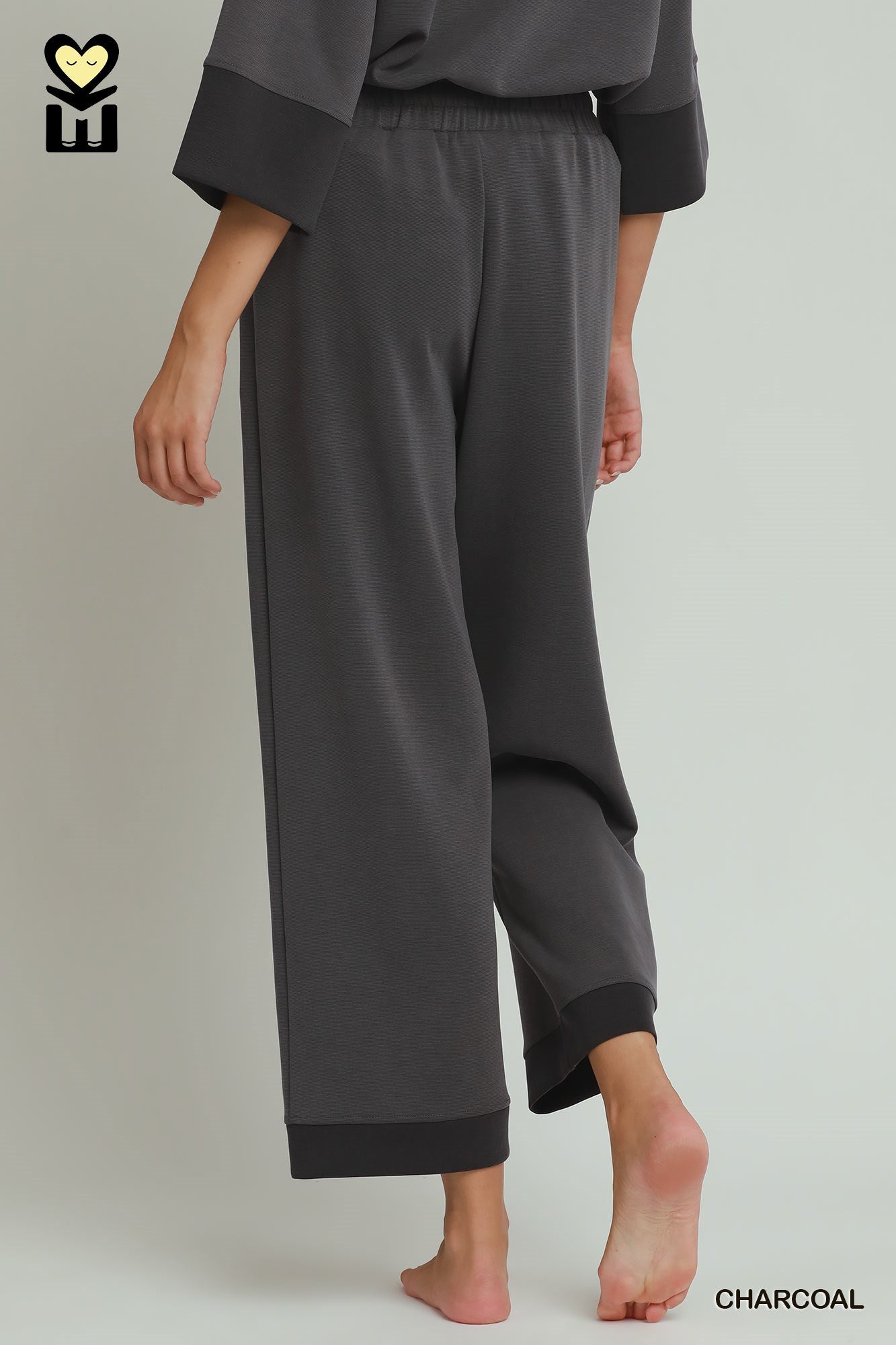 Umgee Cloudknit Modal & Tencel Ragland Sleeve Color Block