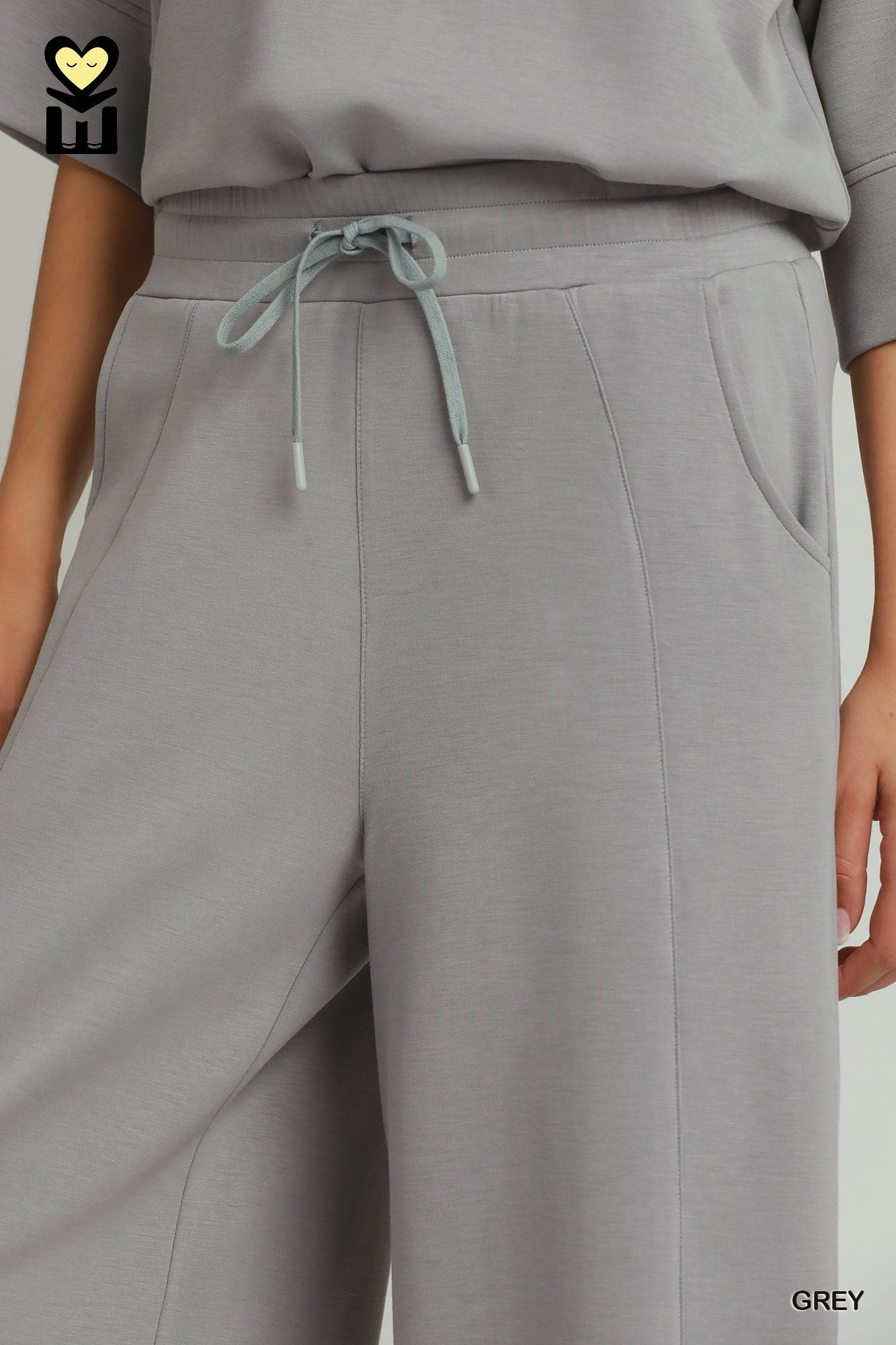 MOHMe by Umgee Selext Luxeknit Wide Leg Lounge Pants