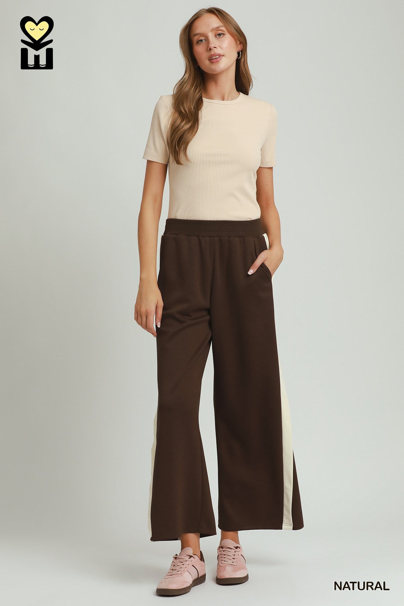 MOHMe by Umgee LUXERIBB Brushed Rib Short Sleeve Top