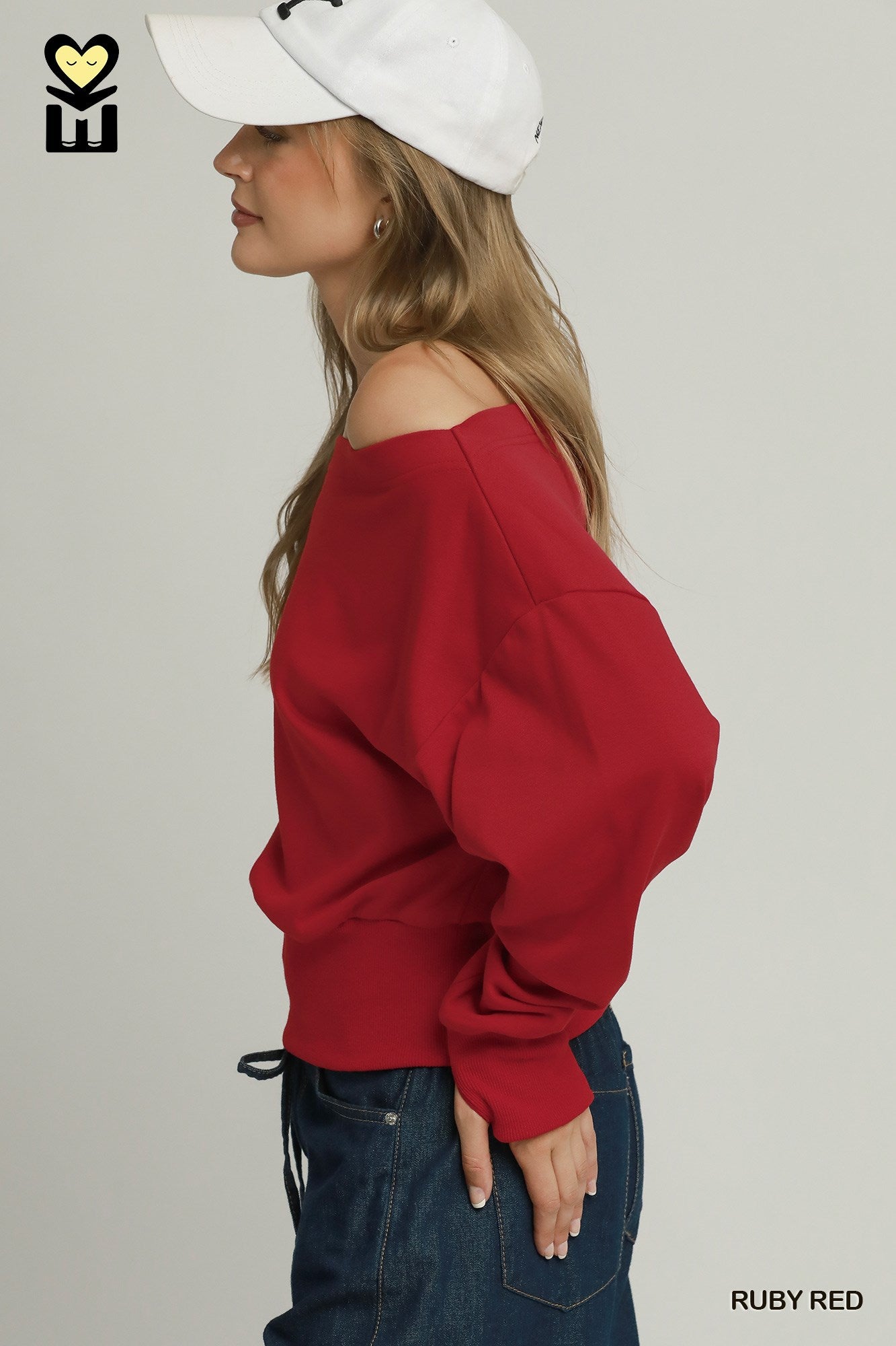 MOHMe by Umgee Off Shoulder Pullover Top