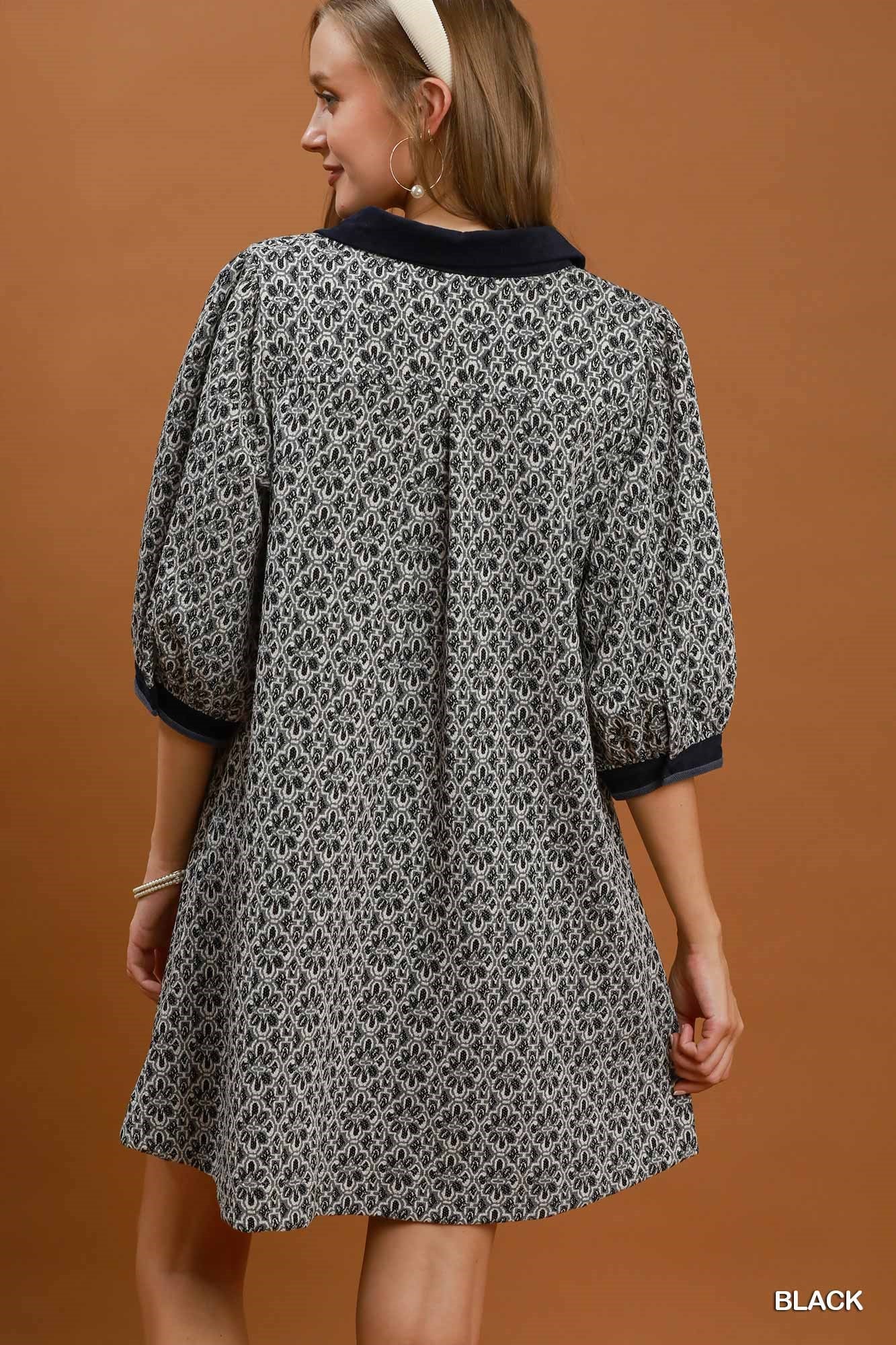 Umgee Jacquard Dress