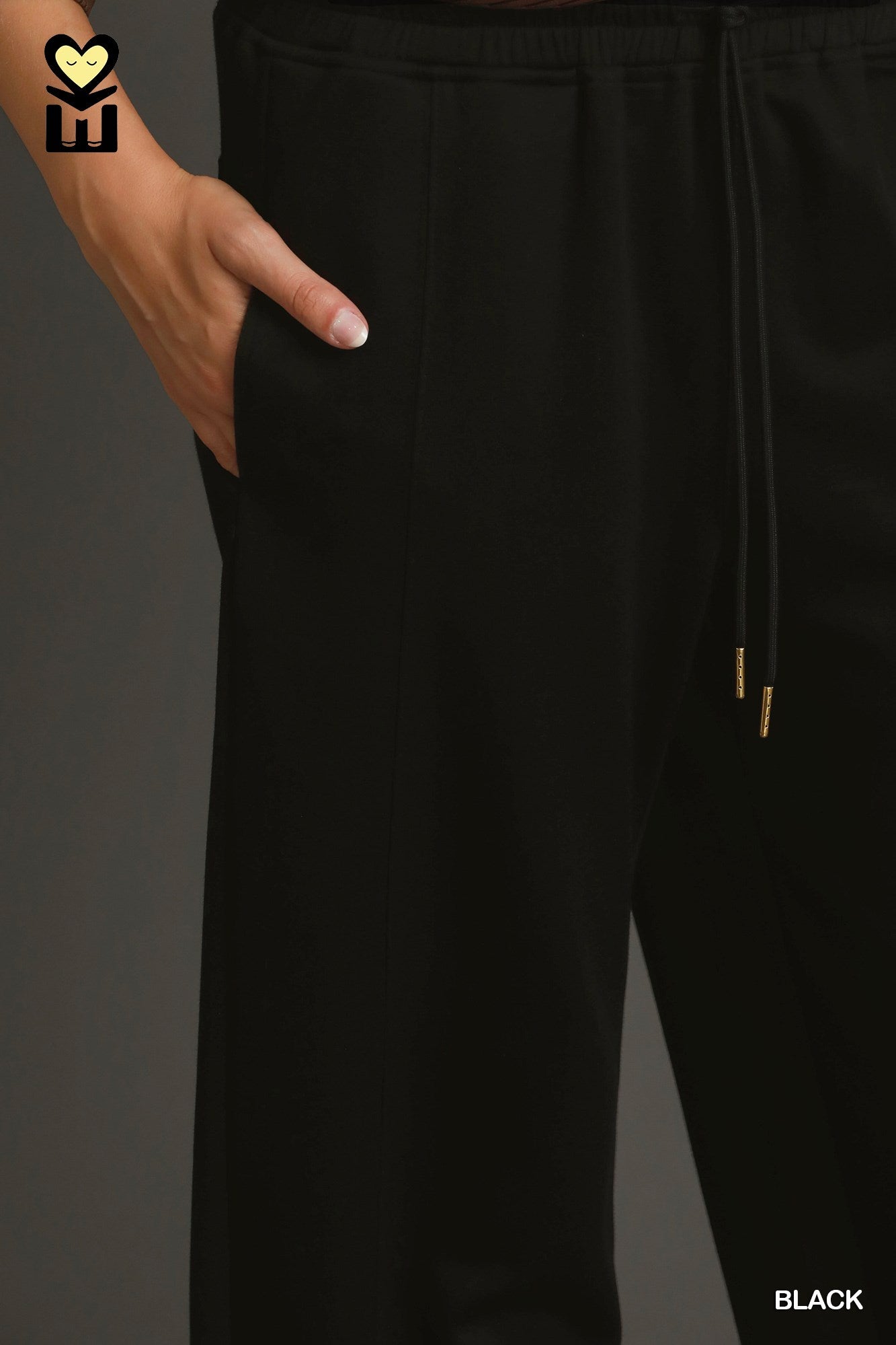MOHMe by Umgee LUXEKNIT Elastic Waist Barrel Pants