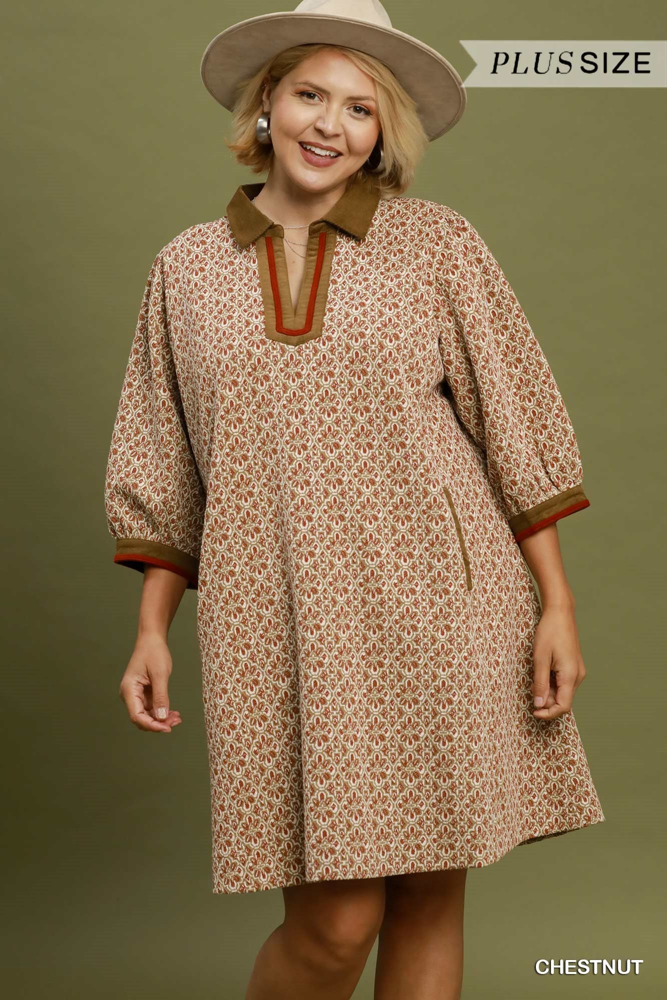Umgee Jacquard Dress