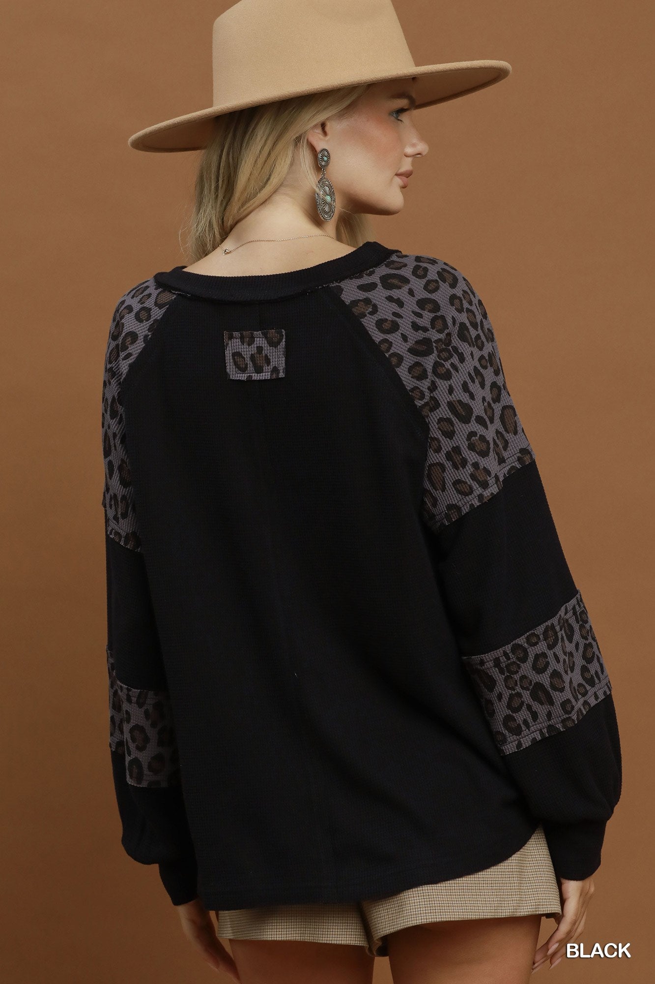 Umgee Leopard Mix Thermal Top