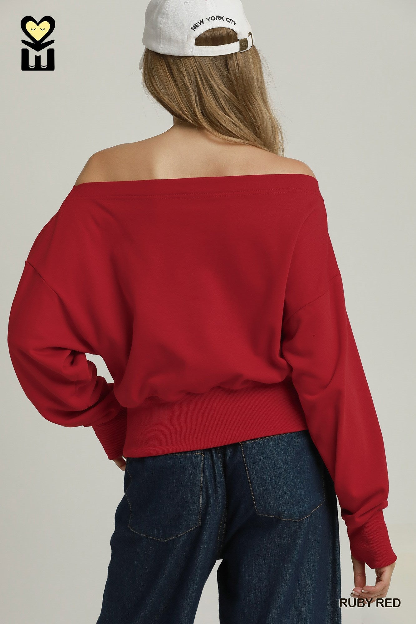 MOHMe by Umgee Off Shoulder Pullover Top
