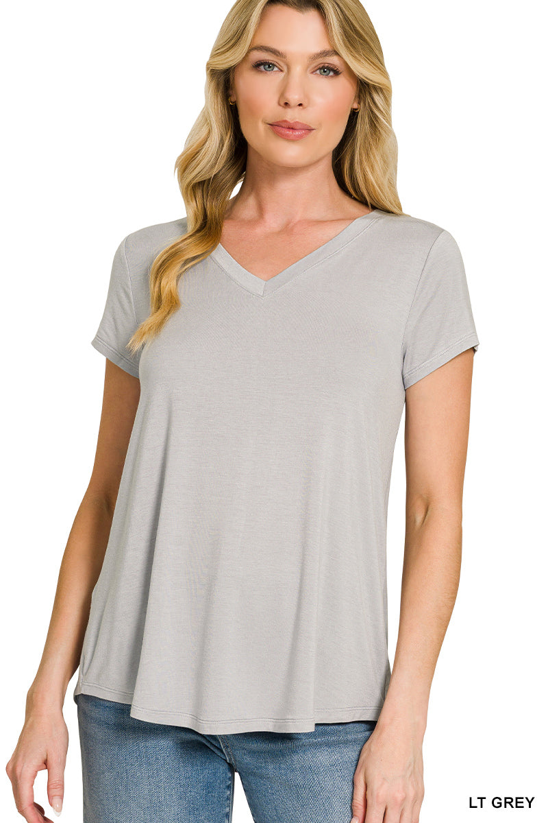 Zenana Every Day V neck T-Shirt